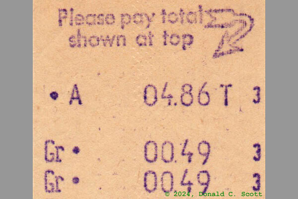A Grocery Receipt from 1967